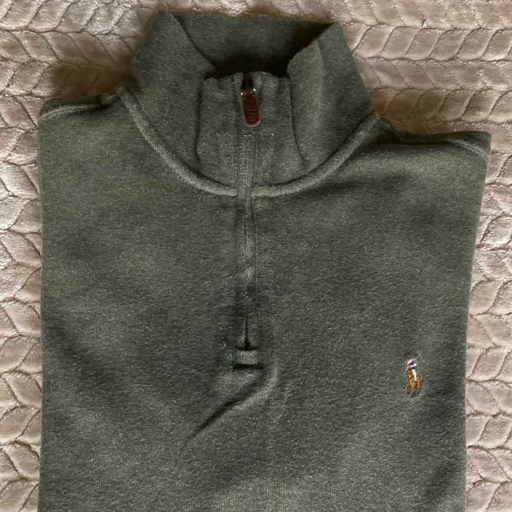 SOLD - Polo quarter zip!